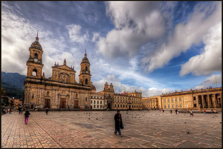 Plaza Bolivar + Primada Cathedral, Bogota