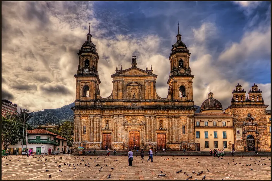 Plaza Bolivar + Primada Cathedral, Bogota