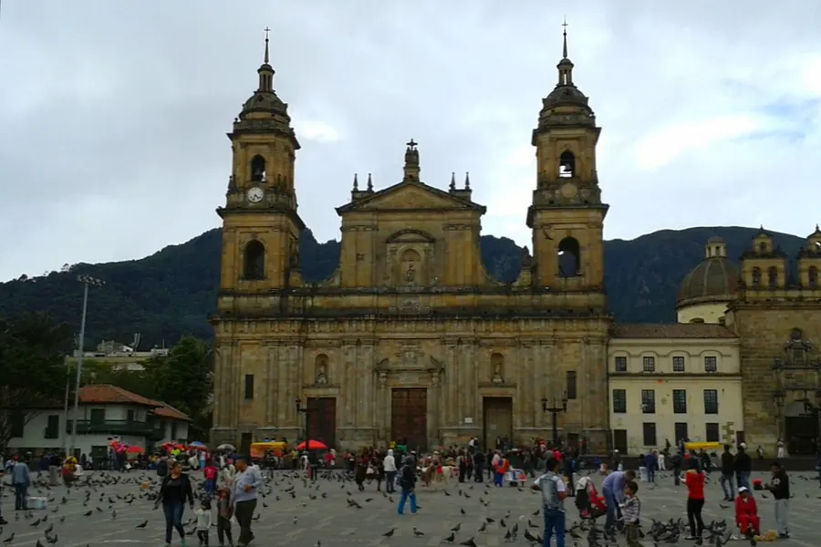 Plaza Bolivar + Primada Cathedral, Bogota