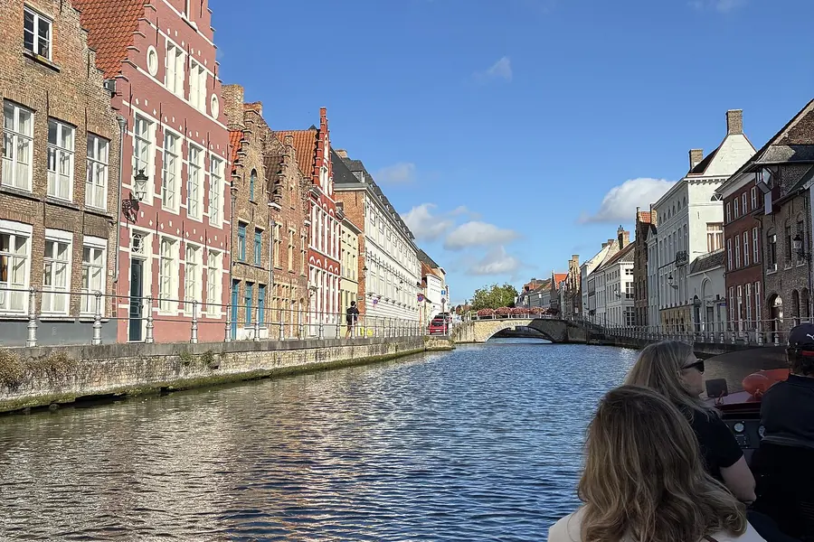 Canal boat tour, Bruges