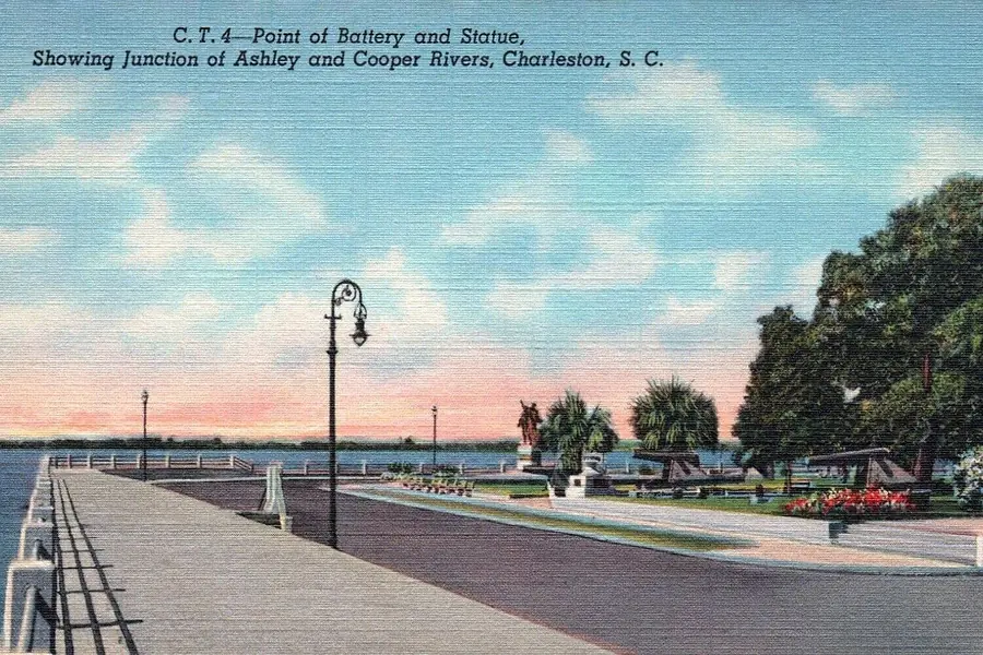 The Battery + White Point Garden, Charleston
