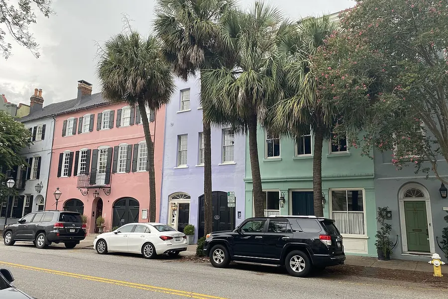 Rainbow Row, Charleston