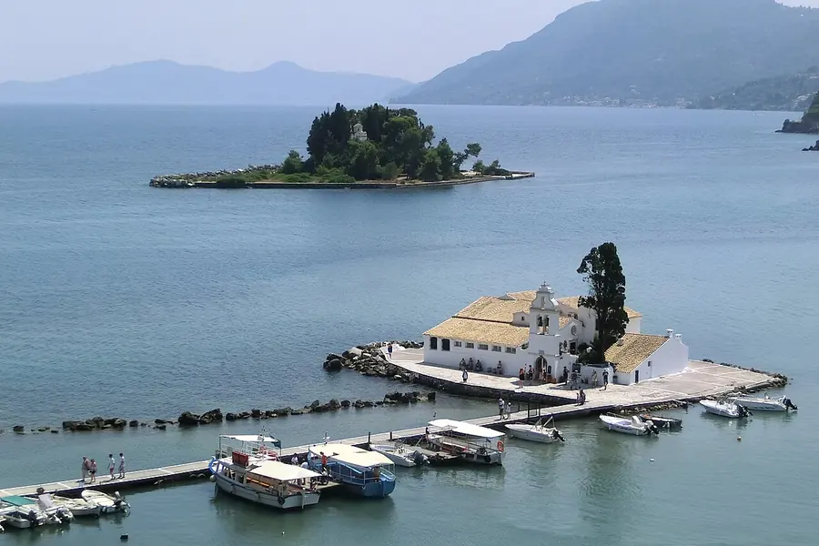 Kanoni & Mouse Island, Corfu