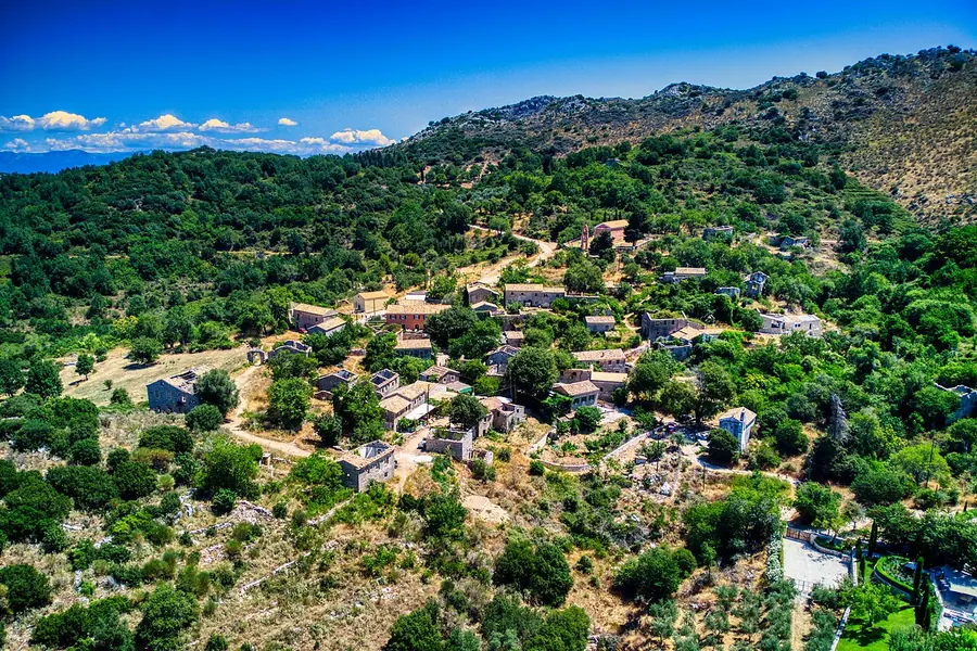 Old Perithia, Corfu