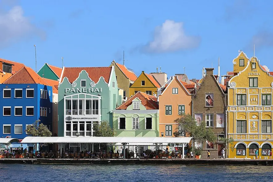 Handelskade waterfront, Curacao