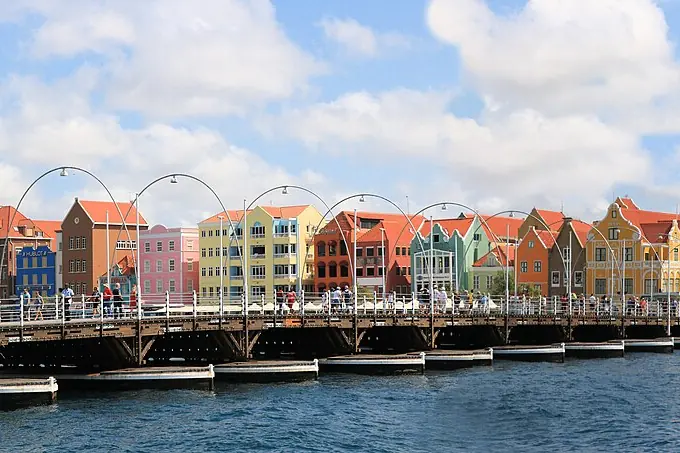 Handelskade waterfront, Curacao
