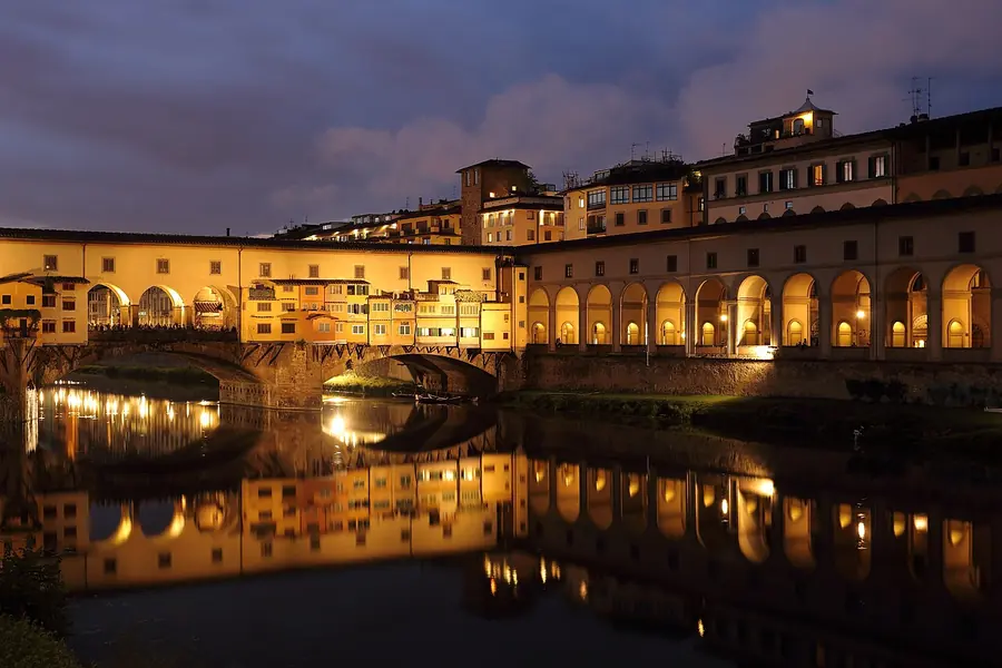 Ponte Vecchio + the Arno, Florence