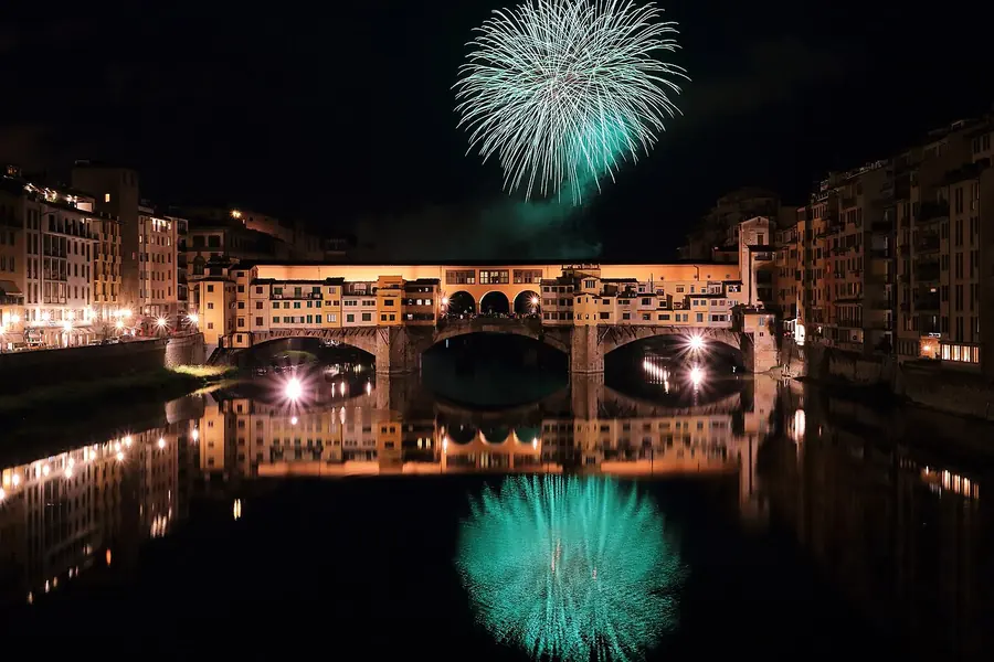 Ponte Vecchio + the Arno, Florence