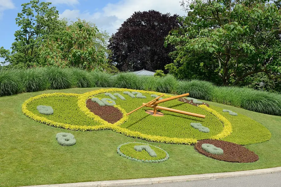 Jardin Anglais & Flower Clock, Geneva