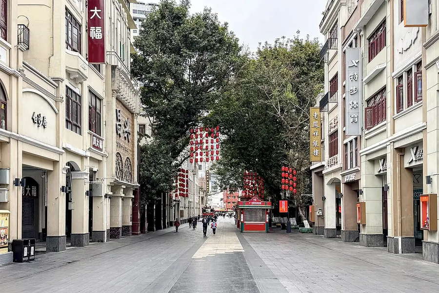 Beijing Road pedestrian street, Guangzhou