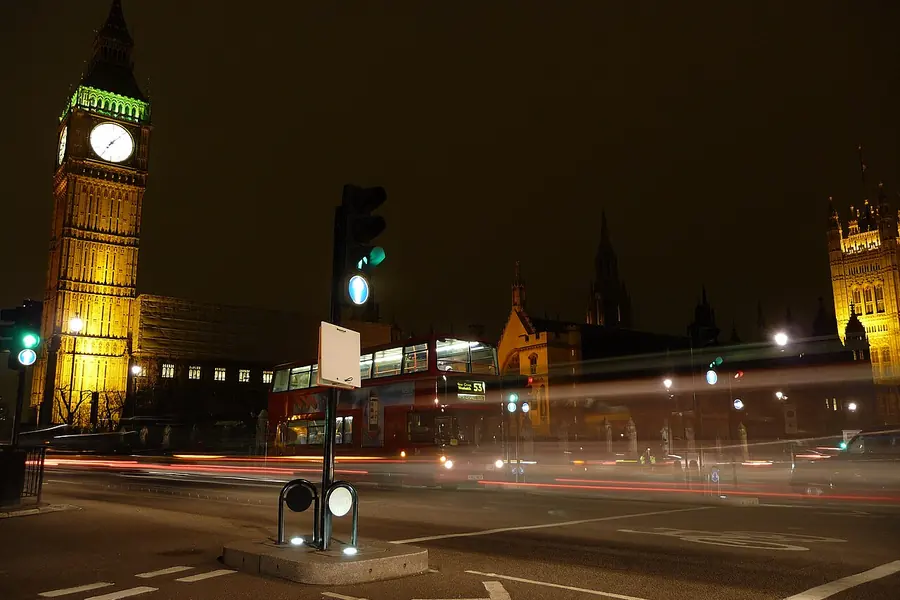 Westminster Bridge + Houses of Parliament, London