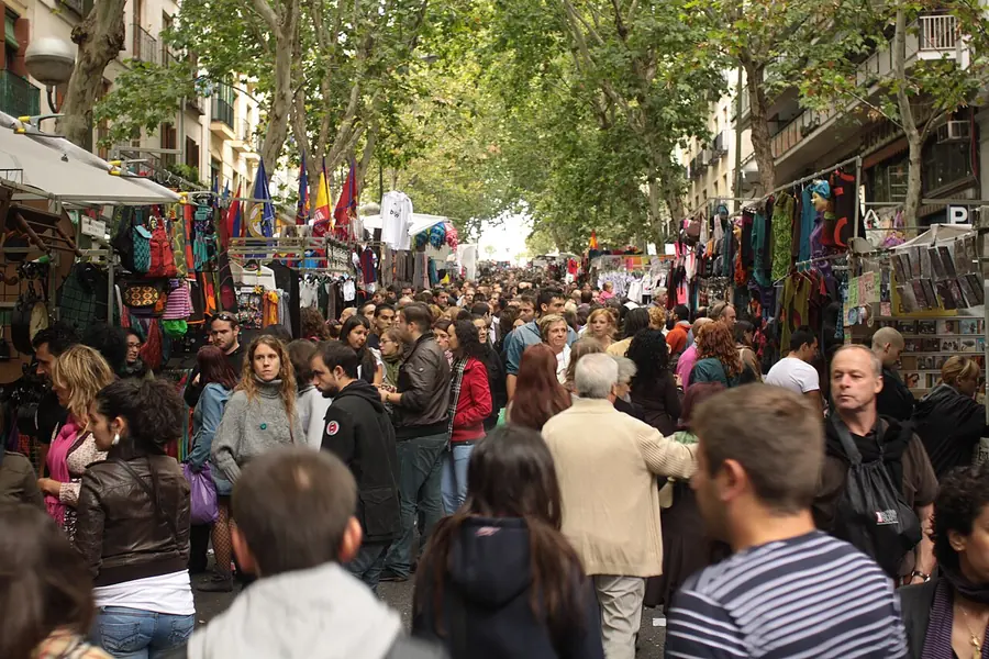 El Rastro Flea Market, Madrid
