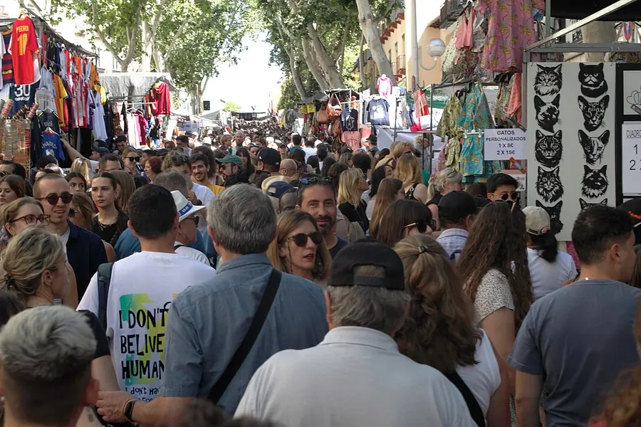 El Rastro Flea Market, Madrid