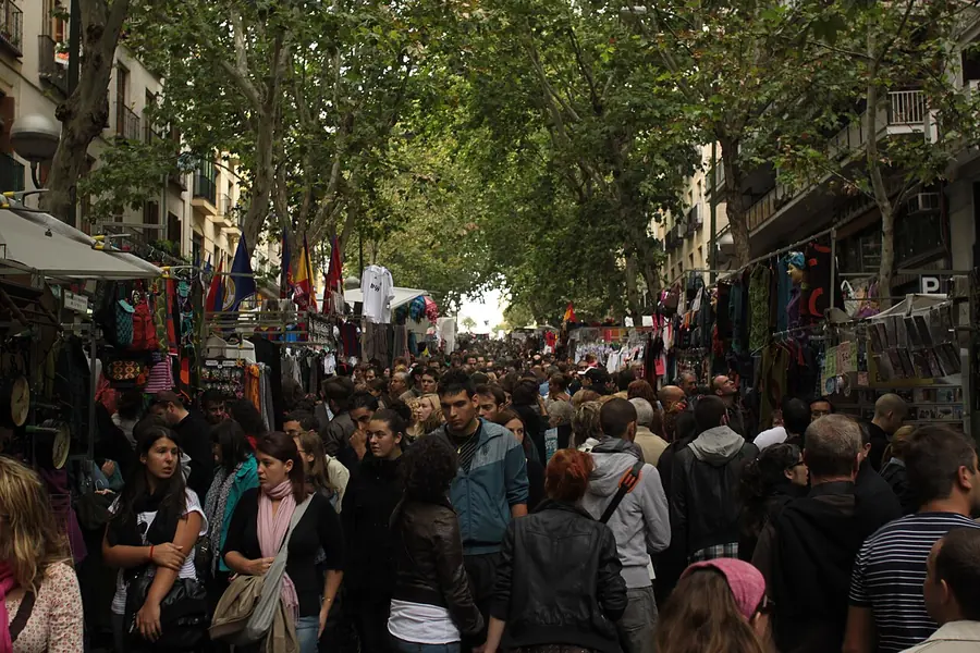 El Rastro Flea Market, Madrid