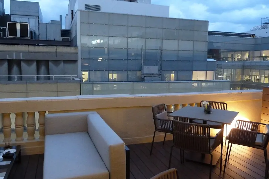 Rooftop bar, Madrid