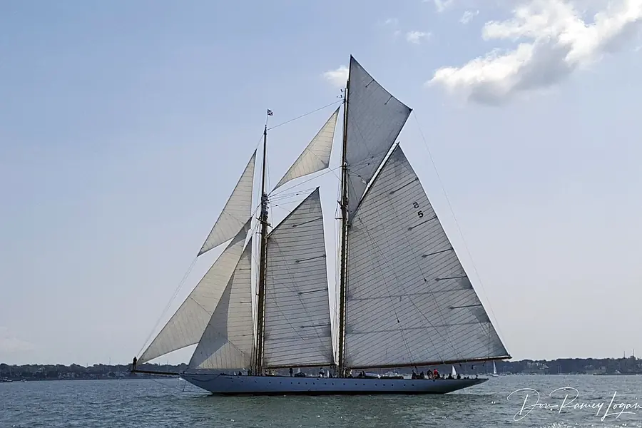 Sail on a classic schooner, Newport