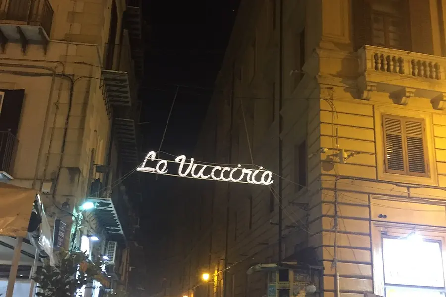 Vucciria by night, Palermo