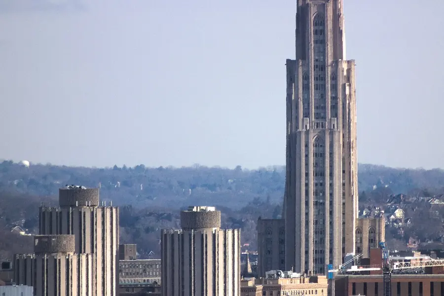 Cathedral of Learning & Oakland, Pittsburgh