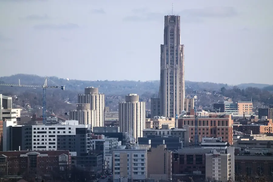 Cathedral of Learning & Oakland, Pittsburgh