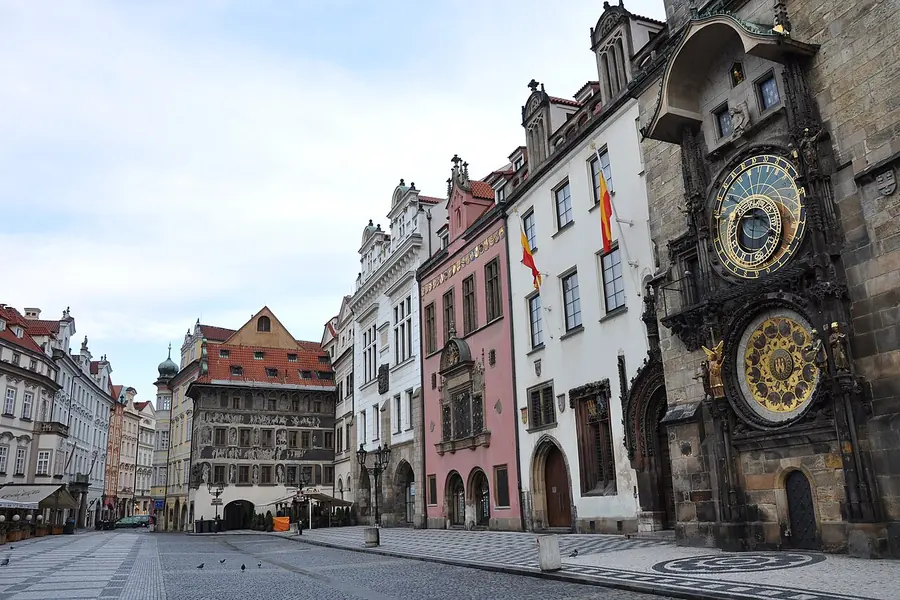 Old Town Square + Astronomical Clock, Prague