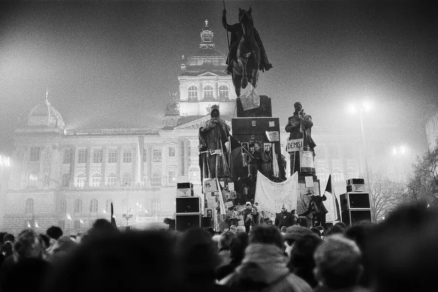 Wenceslas Square + National Museum, Prague