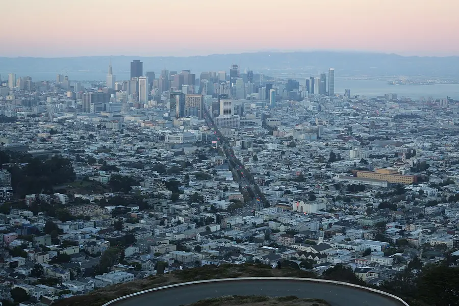 Twin Peaks Sunset View, San Francisco