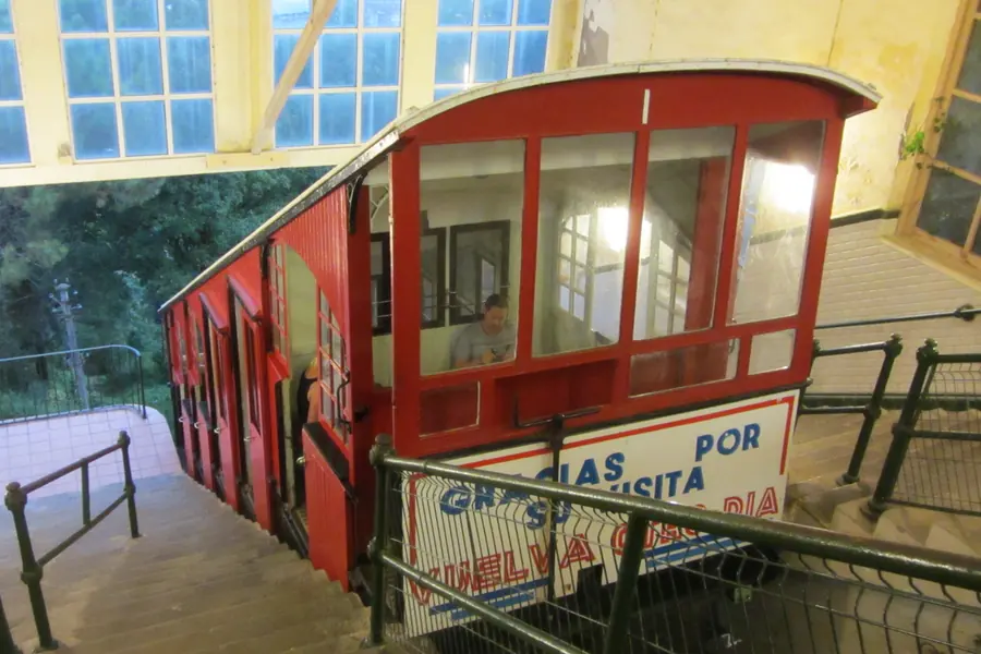 Monte Igueldo and the funicular, San Sebastian