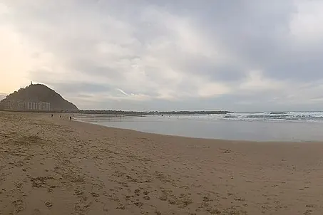 Zurriola Beach and Gros, San Sebastian