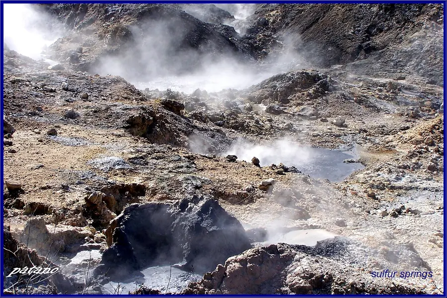 Sulphur Springs, St Lucia