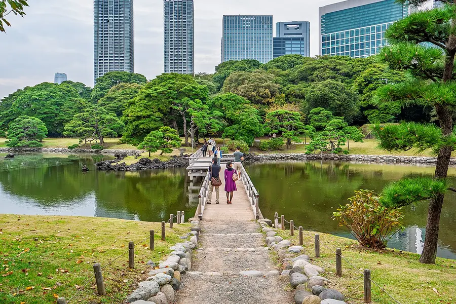 Hamarikyu Gardens, Tokyo