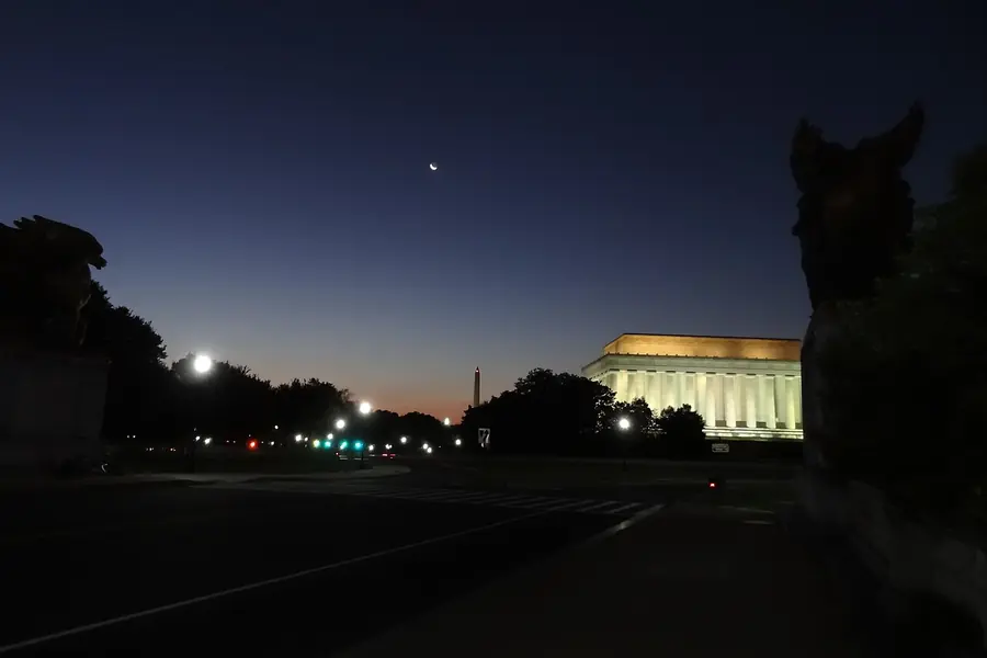 Lincoln Memorial at Dawn, Washington DC