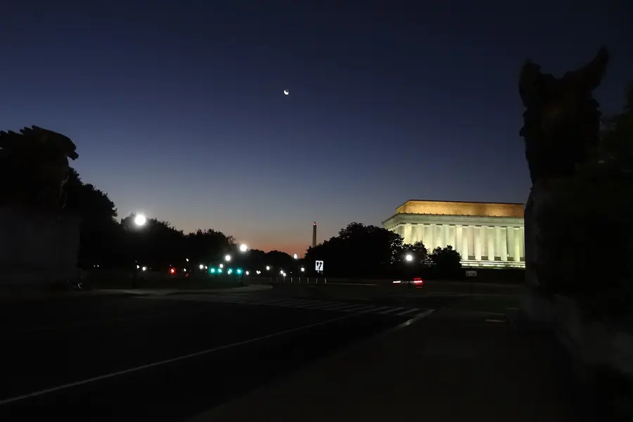 Lincoln Memorial at Dawn, Washington DC