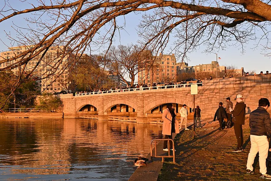 Tidal Basin at Sunset, Washington DC