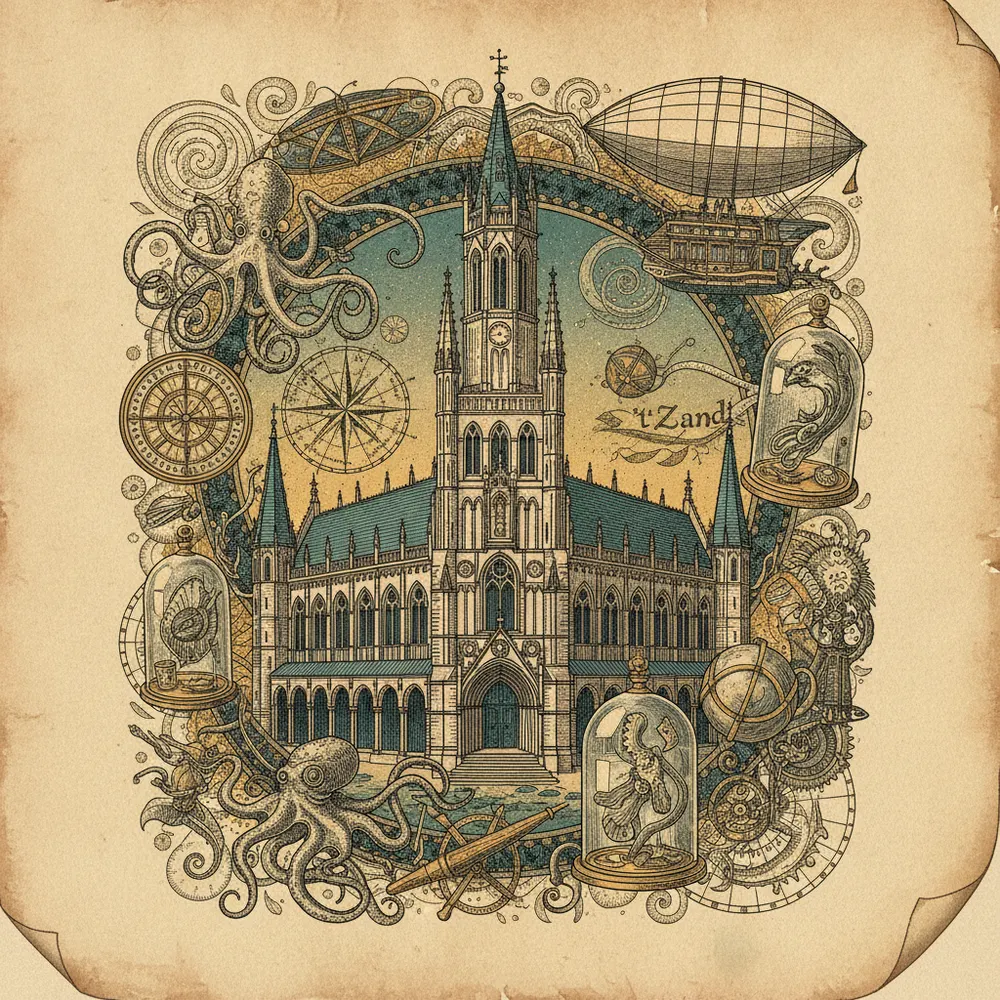 Detailed engraving of 't Zand