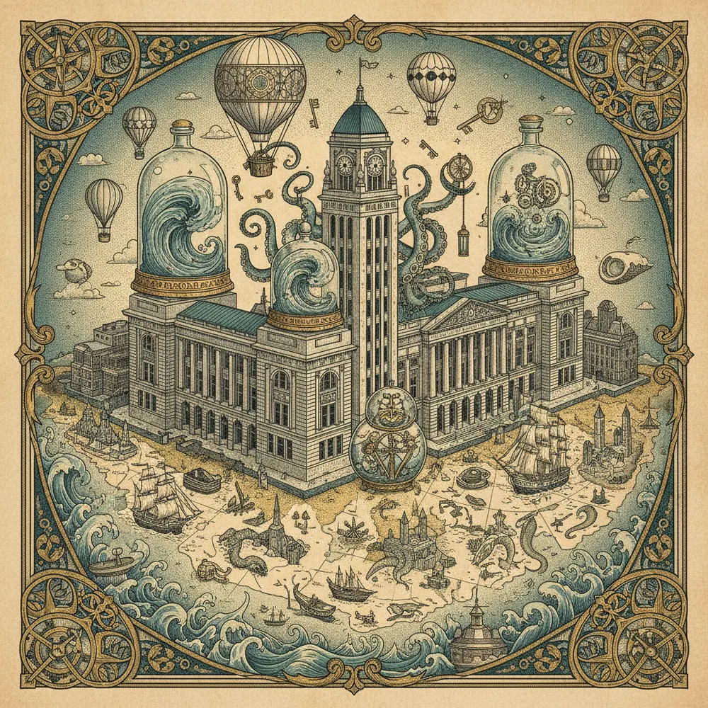 Detailed engraving of Corktown