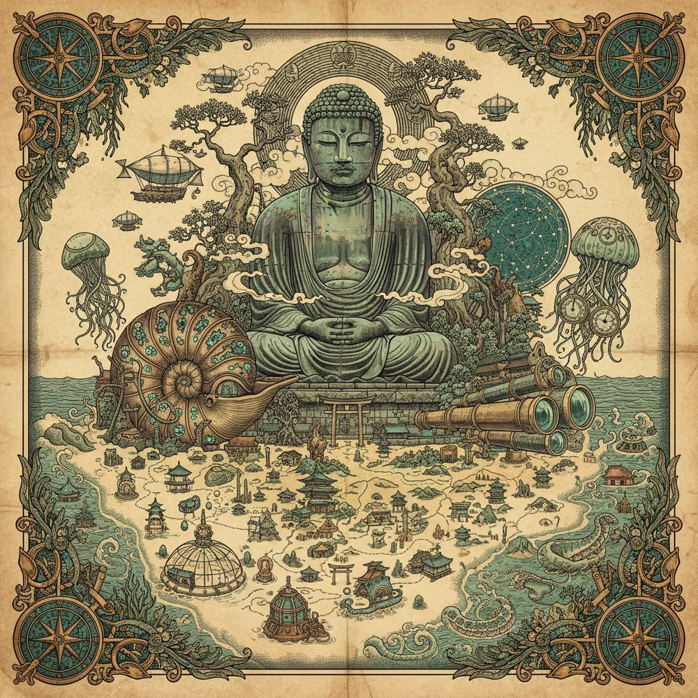 Detailed engraving of Eastern Valleys