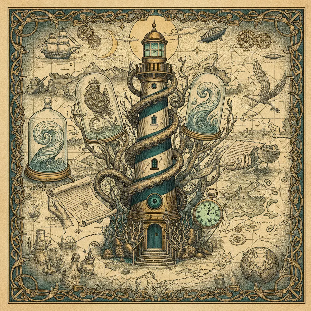 Detailed engraving of The Lower Keys