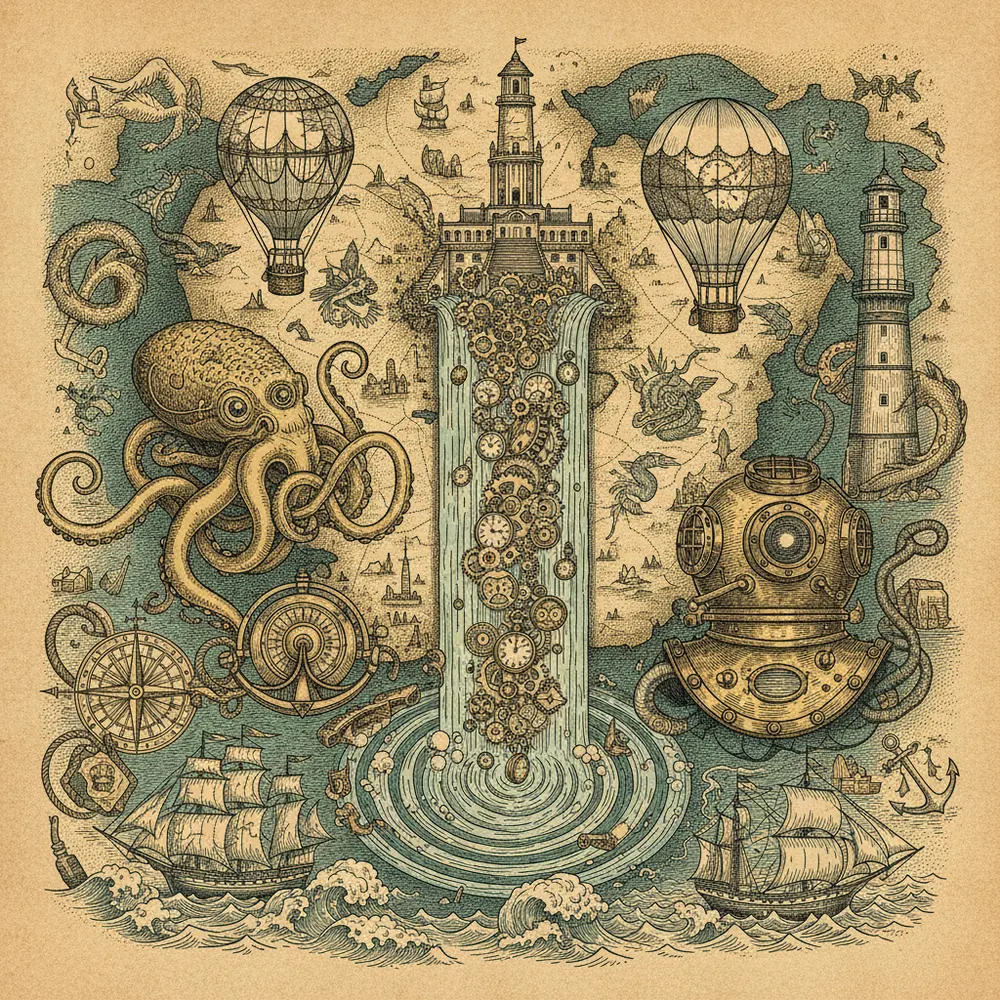 Detailed engraving of Western New Providence