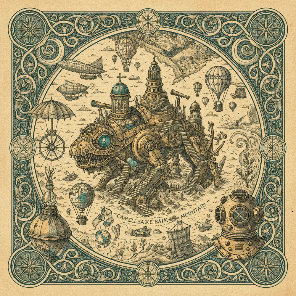 Detailed engraving of Scottsdale