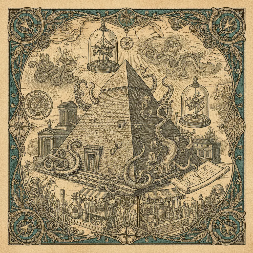 Detailed engraving of Testaccio